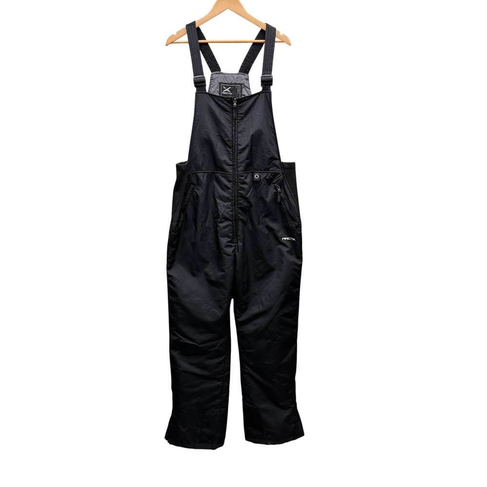 Arctix Insulated Snow Bibs Mens Large Black Winter Ski Snowboard Outdoor Pants